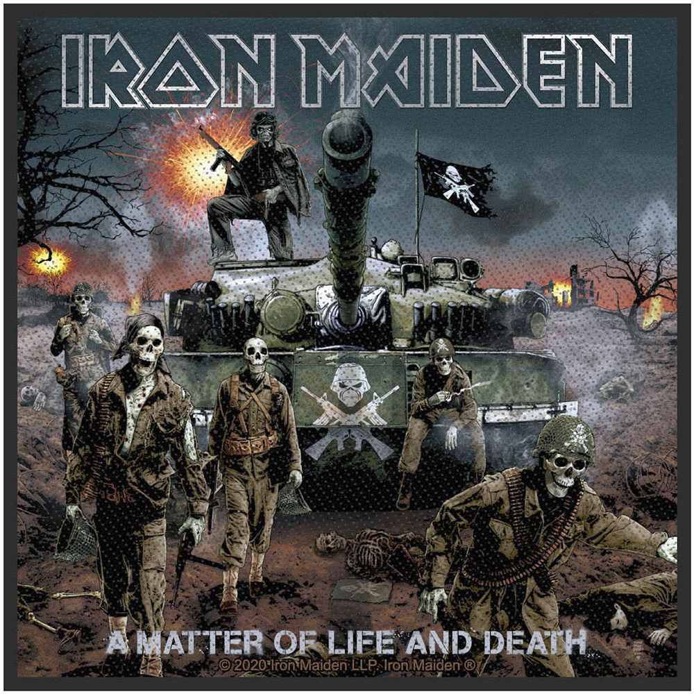 Iron Maiden - Matter Of Life And Death 2020 Patch - Multicolours